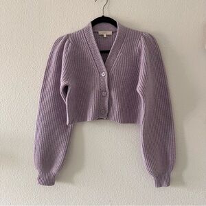 LoveShackFancy Purple / Lavender Cardigan - XS